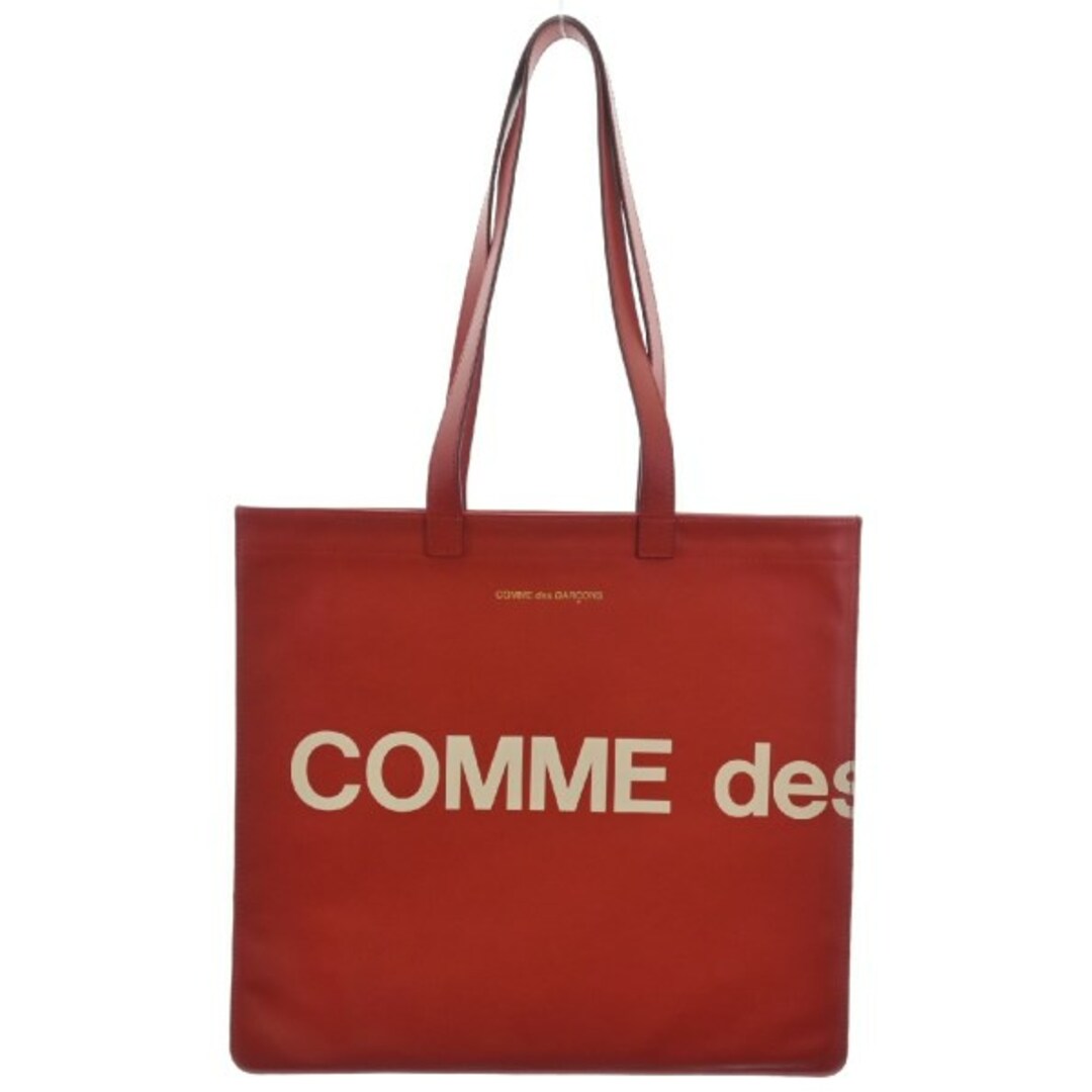 COMME des GARCONS(コムデギャルソン)のCOMME des GARCONS コムデギャルソン トートバッグ - 赤 【古着】【中古】 レディースのバッグ(トートバッグ)の商品写真