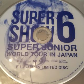 スーパージュニア(SUPER JUNIOR)のSUPER JUNIOR　SUPERSHOW6 ELF限定特典映像DVD(アイドル)