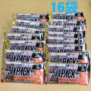 ユーハミカクトウ(UHA味覚糖)のUHA味覚糖　プロテインバー　SIXPACK     チョコナッツ味(その他)