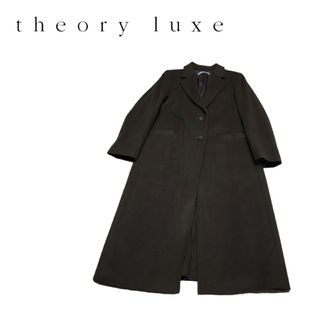 美品クリーニング済み　定価18万円Theory Aラインロングコート