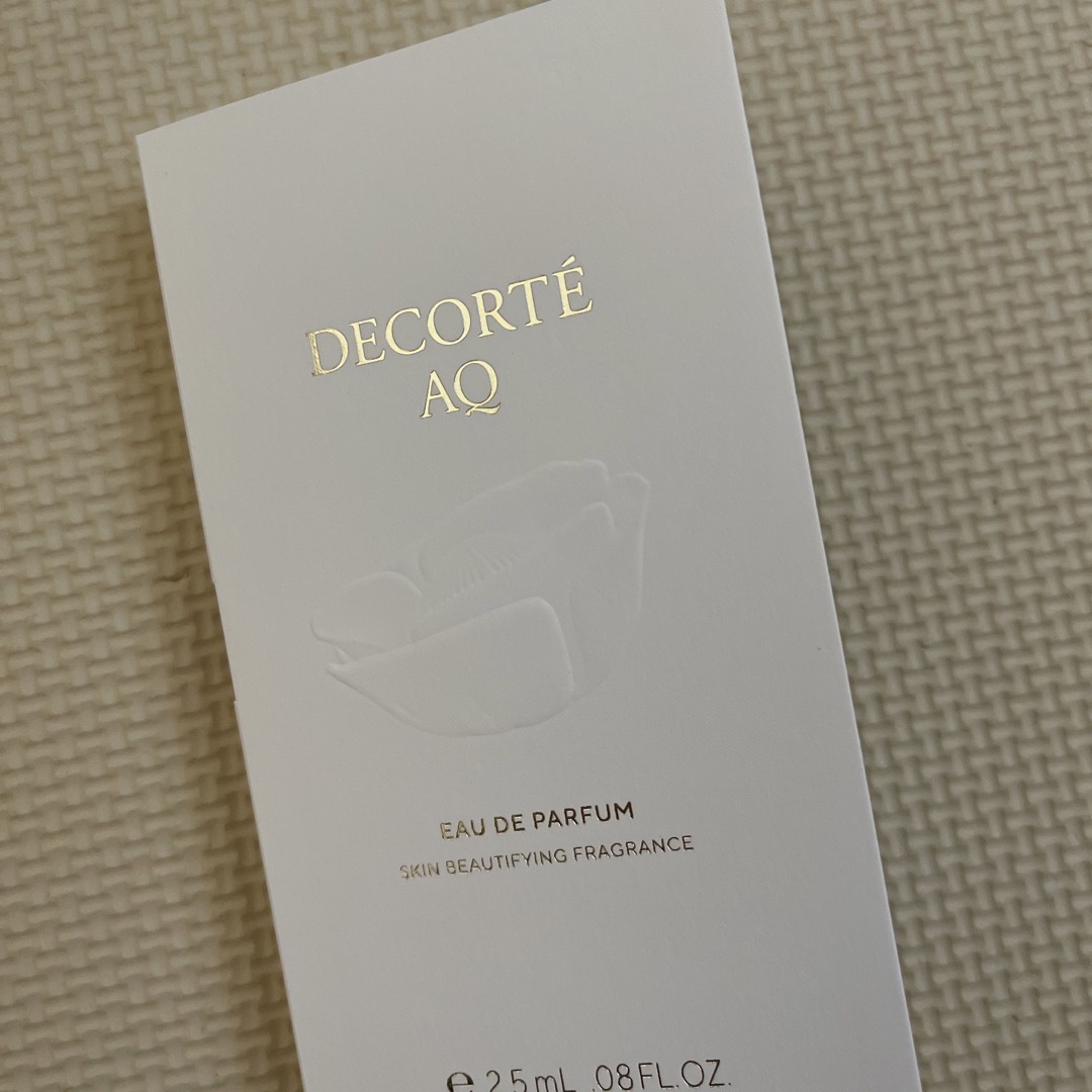 COSME DECORTE(コスメデコルテ)の新品　コスメデコルテ　AQ オードパルファン　2.5ml コスメ/美容の香水(香水(女性用))の商品写真