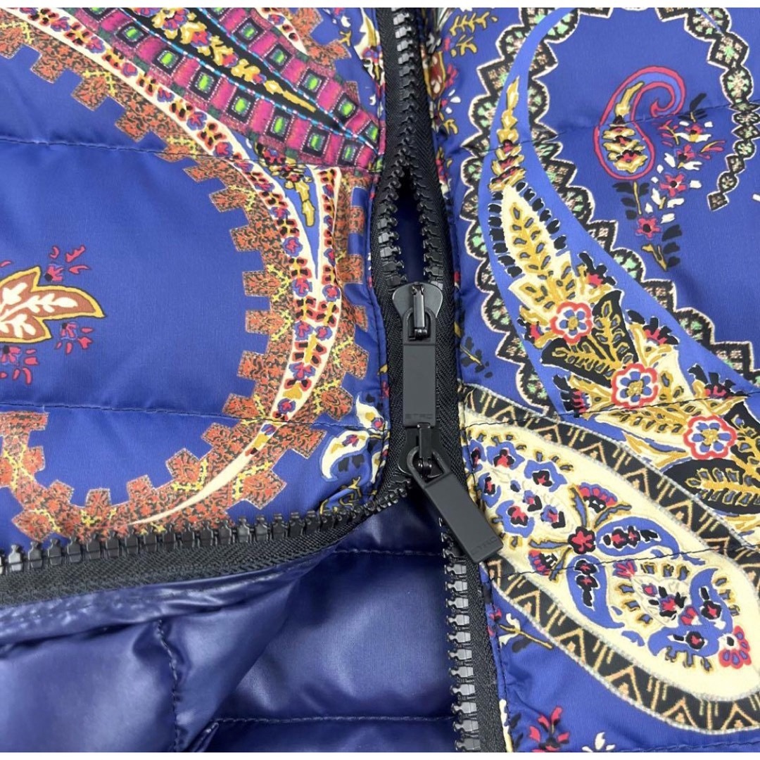 極美品 ETRO エトロ ペイズリー柄ダウンジャケット 国内正規品-