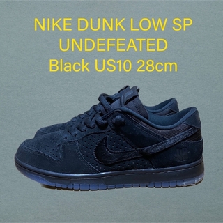 NIKE DUNK LOW SP UNDEFEATED BLACK 28