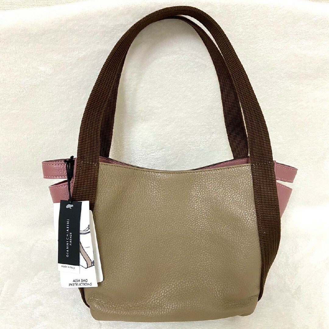GIANNI CHIARINI - 新品 ジャンニキャリーニ asia アジア バイカラー