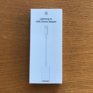 アップル(Apple)のApple Japan Lightning - USBカメラアダプタ(その他)