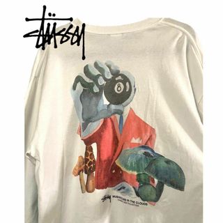 激希少STUSSY ステューシー 極希少カラー ピンク　プルオーバーＳ　USA製