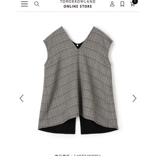 zara メンズ風デザインベスト ジレ　S