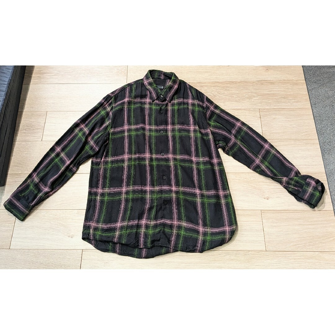 LAD MUSICIAN - 【美品】LAD MUSICIAN / OMBRE CHECK BIG SHIRTの通販 ...