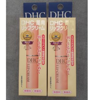 ディーエイチシー(DHC)の【匿名配送】DHC薬用リップクリーム2本(その他)