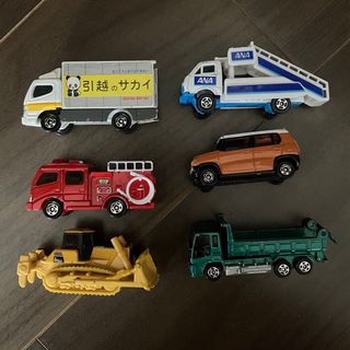 はたらくくるまトミカいろいろ６台(ミニカー)