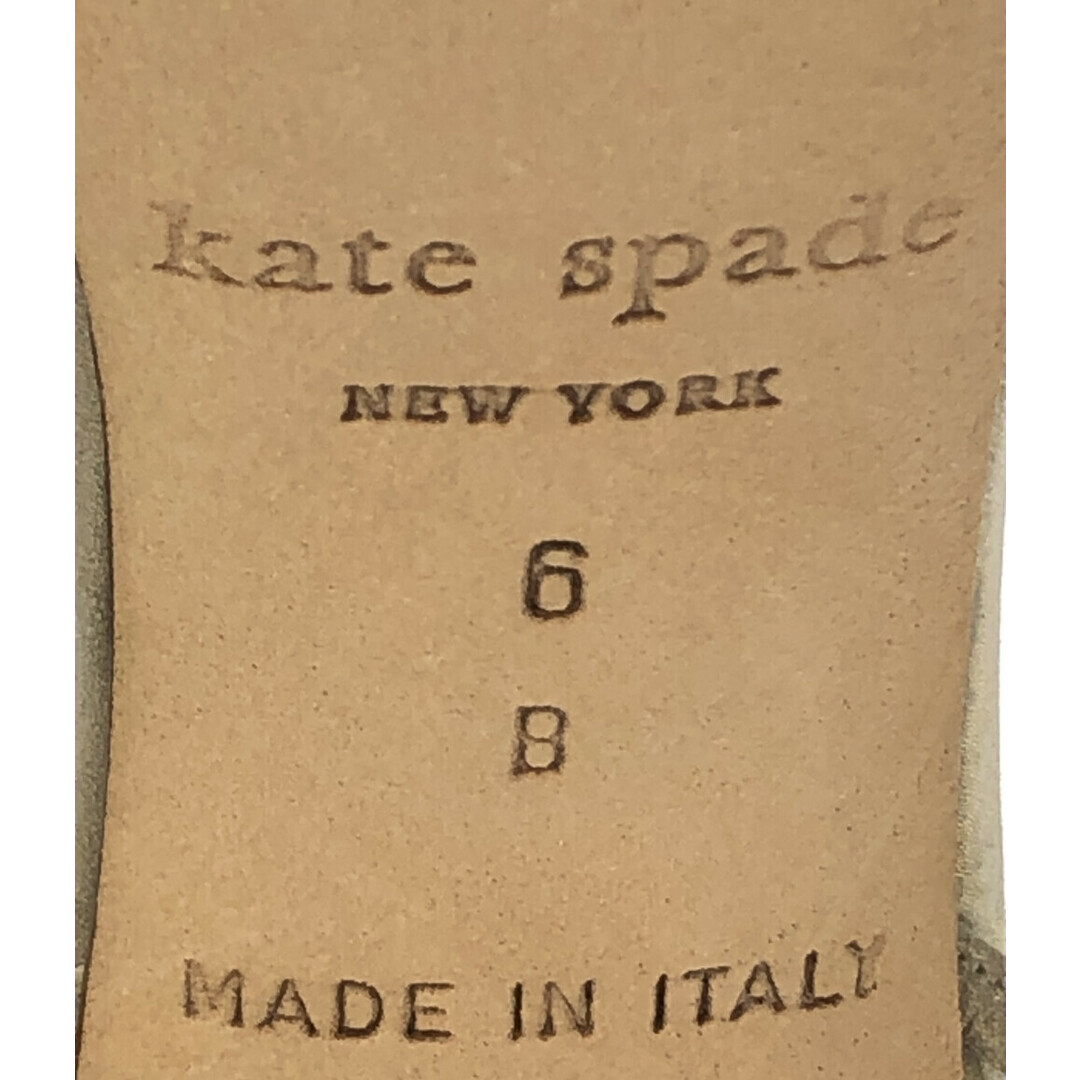 kate spade new york(ケイトスペードニューヨーク)のケイトスペード kate spade ストラップサンダル レディース 6 B レディースの靴/シューズ(サンダル)の商品写真