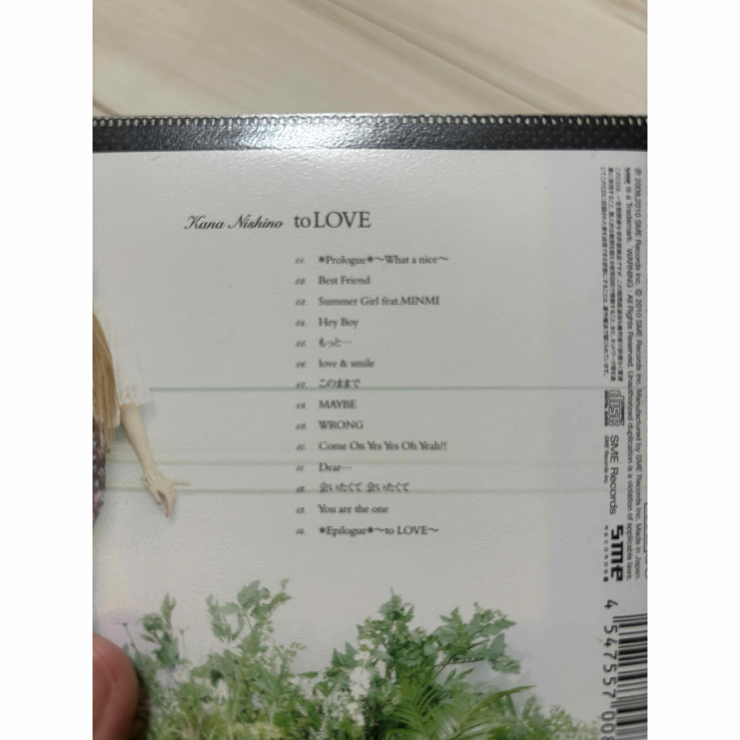 西野カナ to love CD エンタメ/ホビーのCD(その他)の商品写真
