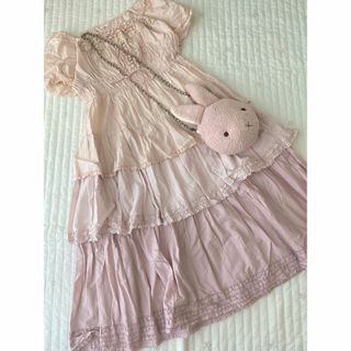 ピンクハウス(PINK HOUSE)のピンクハウス　ポシェット　ウサギ　うさぎ　モコモコ　もこもこ　ピンク(ショルダーバッグ)