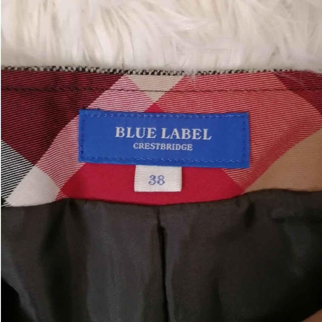 BURBERRY BLUE LABEL(バーバリーブルーレーベル)の【美品】BURBERRY BLUE LABEL　スカート レディースのスカート(ひざ丈スカート)の商品写真