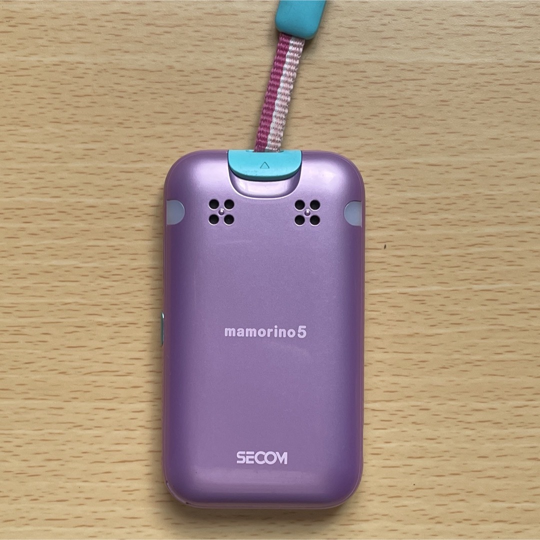 au mamorino5 ラベンダー 卓上ホルダ付 - 携帯電話本体 au mamorino5 ラベンダー 卓上ホルダ付 - 携帯電話本体