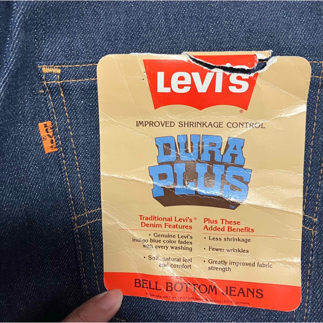 希少 Levi's DURA PLUS オレンジタブ dead stock