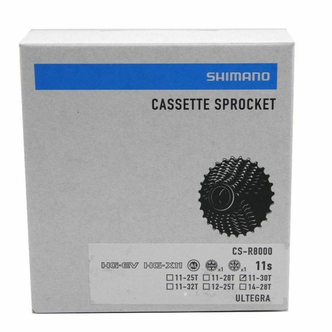 シマノ CS-R8000 11S 11-30T カセットスプロケット【新品】￥12204