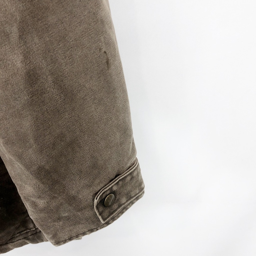carhartt(カーハート)のCarhartt カーハート サンタフェジャケット ダック生地 ワークジャケット 防寒  ワーク ブラウン (メンズ L) 中古 古着 O9772 メンズのジャケット/アウター(その他)の商品写真