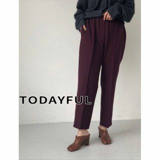 トゥデイフル(TODAYFUL)のTODAYFUL ストレッチトラウザース(カジュアルパンツ)