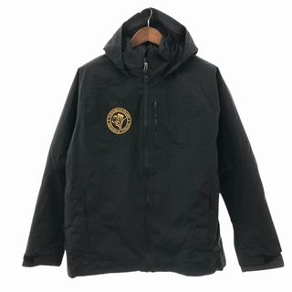 パタゴニア(patagonia)のpatagonia パタゴニア ウインドスウィープ ジャケット アウトドア キャンプ アウター 防寒 ブラック (メンズ L) 中古 古着 O9783(その他)