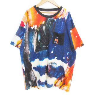 グラニフ(Graniph)のグラニフ miroco machiko Tシャツ カットソー 半袖 L 紺 白(Tシャツ/カットソー(半袖/袖なし))