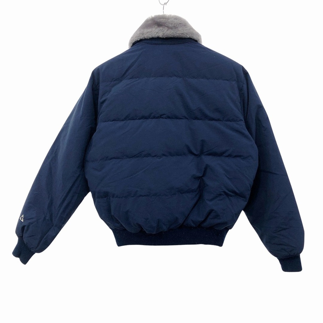 美品】GERRY ダウンジャケット L ブルー フード ジェリー 古着 美品】GERRY ダウンジャケット L ブルー フード ジェリー 古着