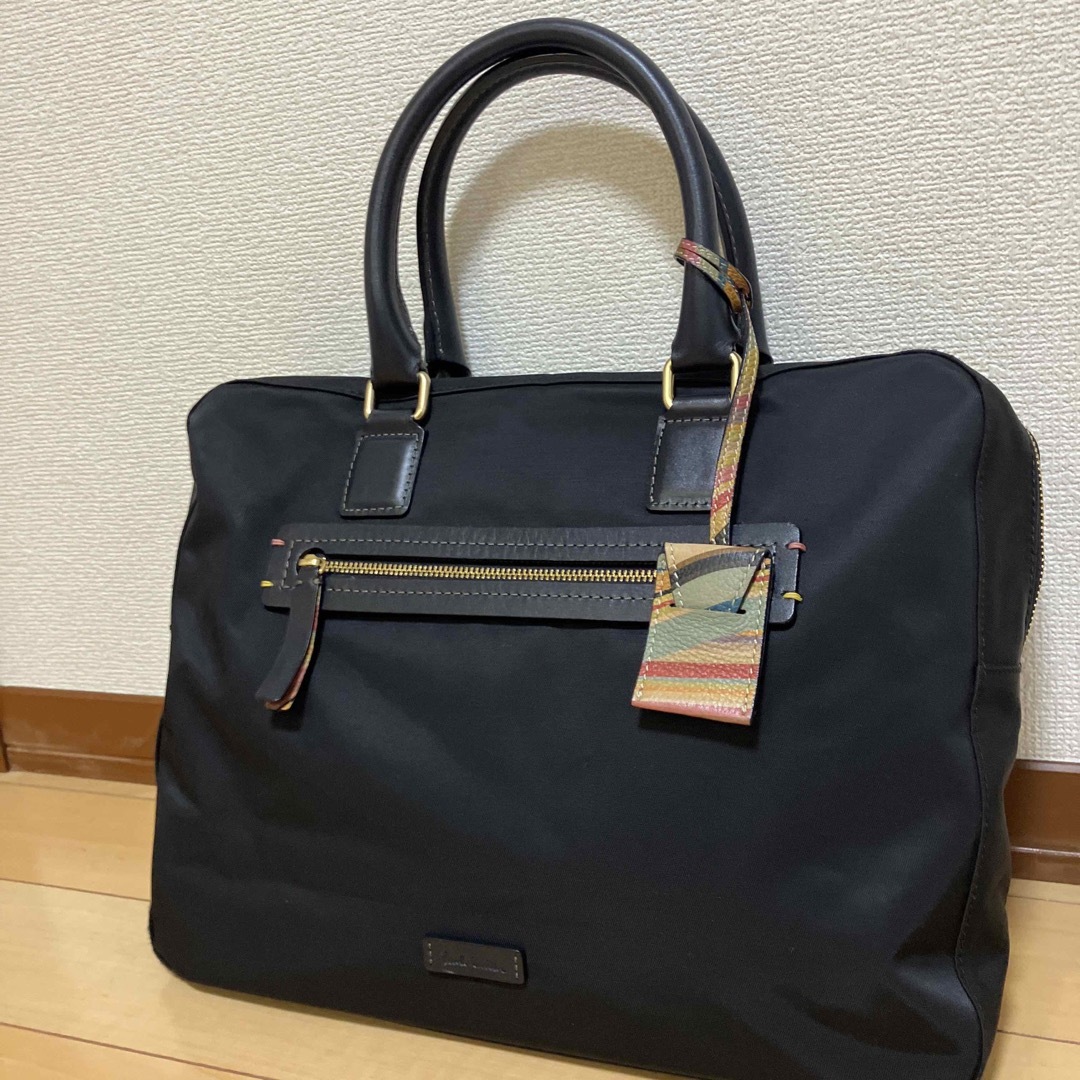 Paul Smith(ポールスミス)のポールスミス  Paul Smith トートバッグ　ハンドバッグ　ブラック メンズのバッグ(トートバッグ)の商品写真