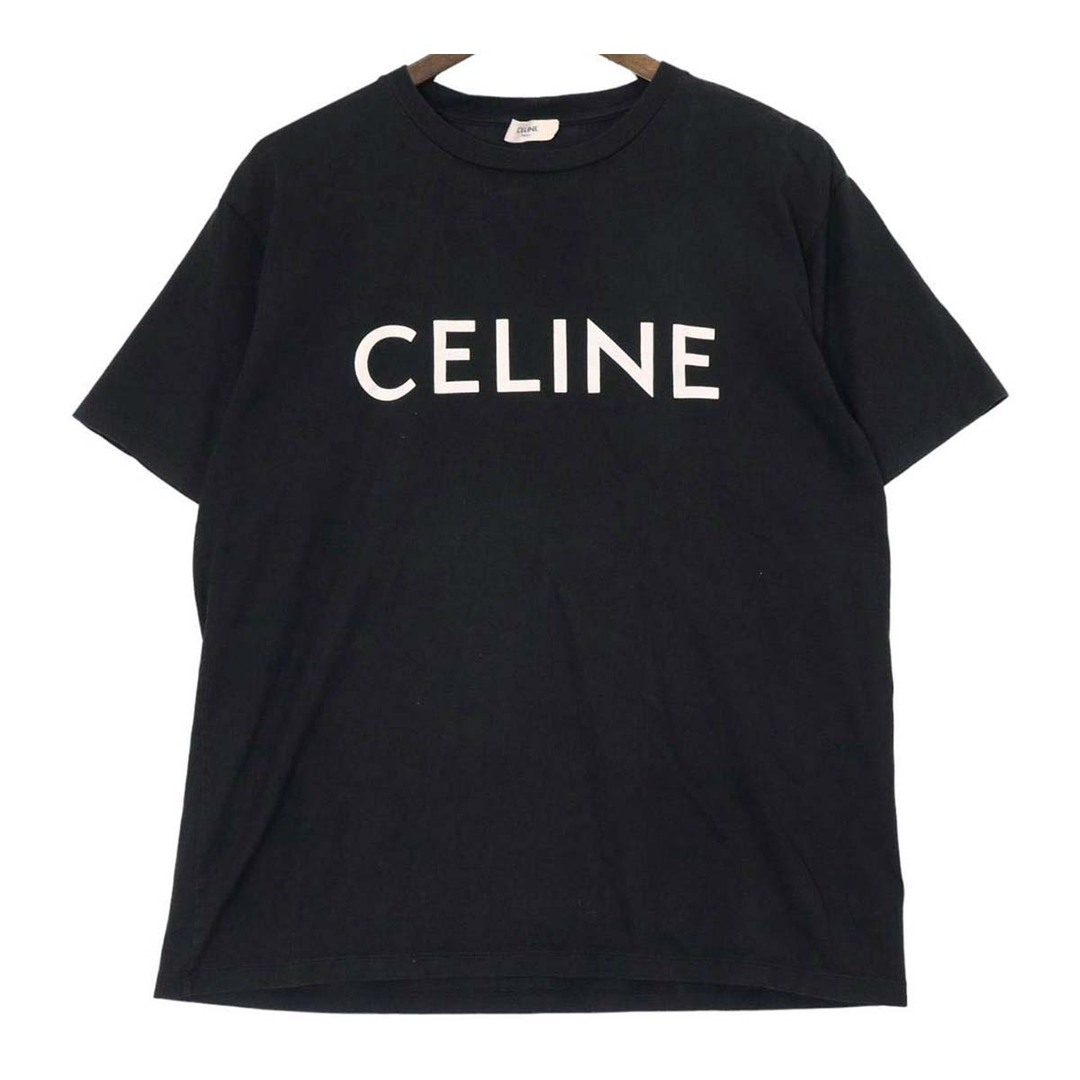 celine - セリーヌ ロゴ プリント ルーズ Tシャツ 2X681671Q メンズ ...