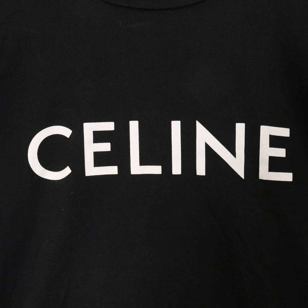 celine - セリーヌ ロゴ プリント ルーズ Tシャツ 2X681671Q メンズ