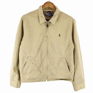 ポロラルフローレン(POLO RALPH LAUREN)のPolo by Ralph Lauren ポロバイラルフローレン スイングトップ ブラウン (メンズ L) 中古 古着 O9856(ブルゾン)