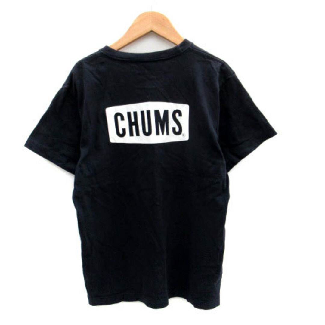 CHUMS(チャムス)のチャムス CHUMS Tシャツ カットソー ラウンドネック プリント M 紺 メンズのトップス(Tシャツ/カットソー(半袖/袖なし))の商品写真