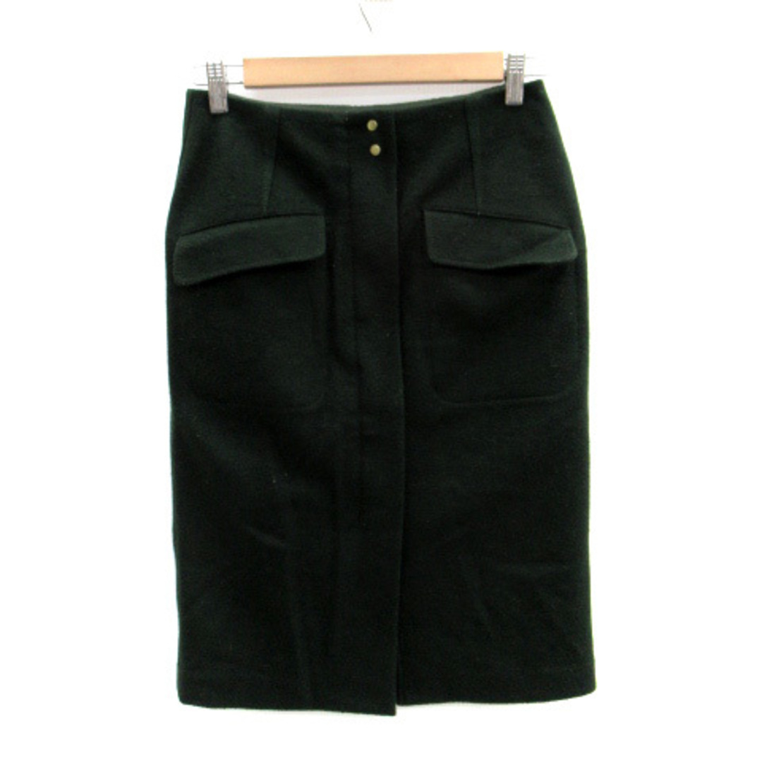 MACPHEE(マカフィー)のマカフィー トゥモローランド タイトスカート ウール 36 モスグリーン レディースのスカート(ひざ丈スカート)の商品写真