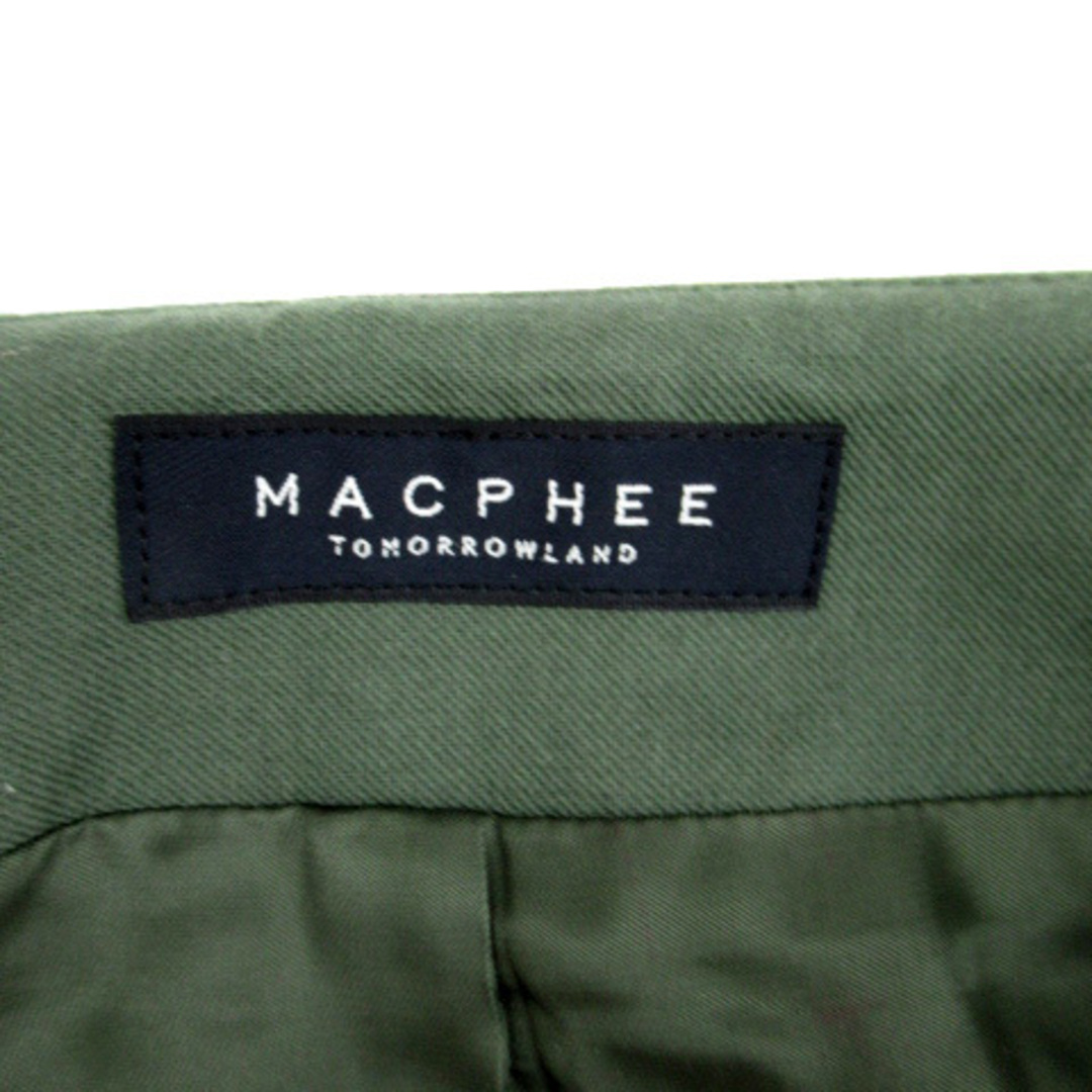 MACPHEE(マカフィー)のマカフィー トゥモローランド タイトスカート ウール 36 モスグリーン レディースのスカート(ひざ丈スカート)の商品写真