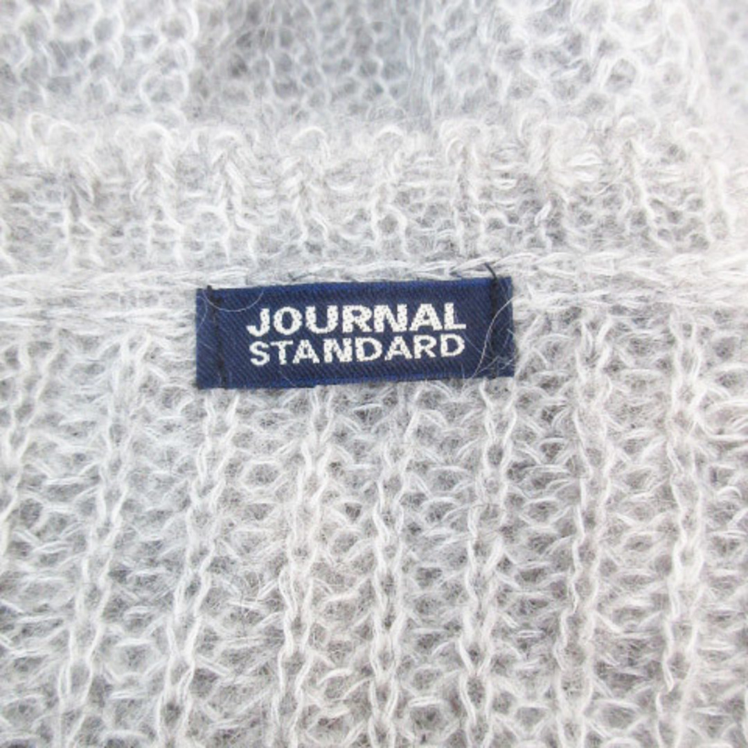 JOURNAL STANDARD(ジャーナルスタンダード)のジャーナルスタンダード ニットカーディガン ミドル丈 ウール混 F 杢グレー レディースのトップス(カーディガン)の商品写真