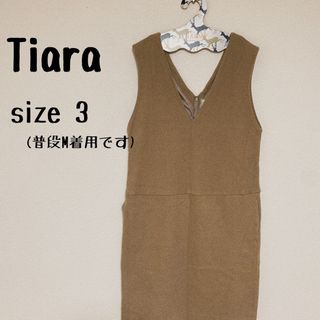 ティアラ(tiara)のTiara(ティアラ) 両V ワンピース(ひざ丈ワンピース)