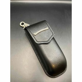 クロムハーツ(Chrome Hearts)の正規未使用 クロムハーツ レザーアイウェアケース オーダーカスタム(サングラス/メガネ)