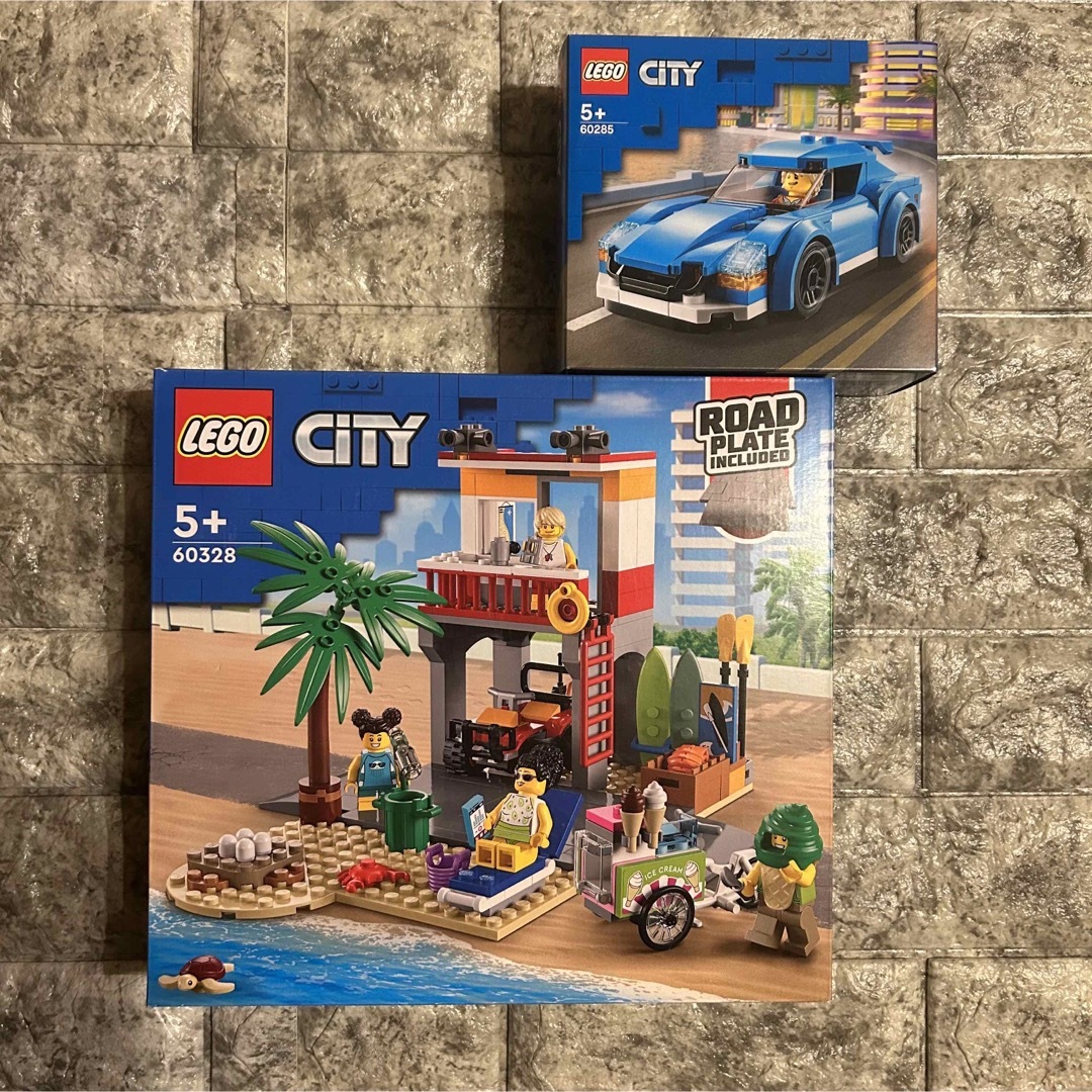 Lego(レゴ)のレゴ 60328 60285 キッズ/ベビー/マタニティのおもちゃ(積み木/ブロック)の商品写真
