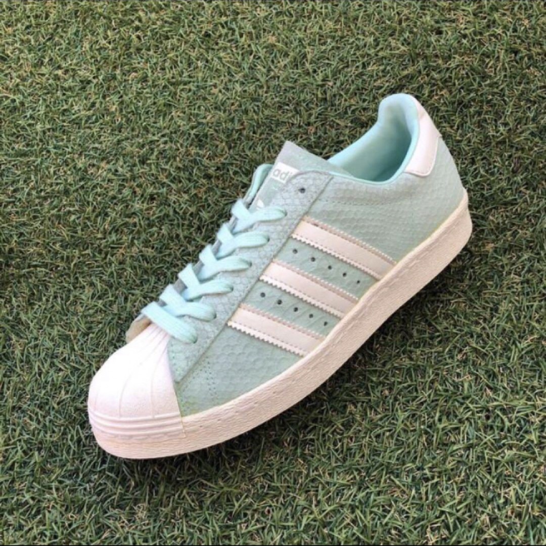 adidas(アディダス)の美品24.5 adidas SS 80Sアディダス スーパースターE480 レディースの靴/シューズ(スニーカー)の商品写真