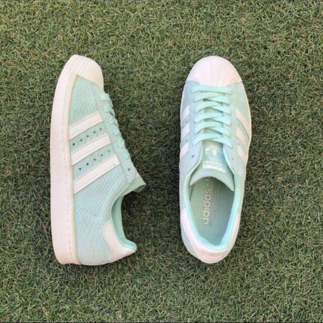 adidas(アディダス)の美品24.5 adidas SS 80Sアディダス スーパースターE480 レディースの靴/シューズ(スニーカー)の商品写真