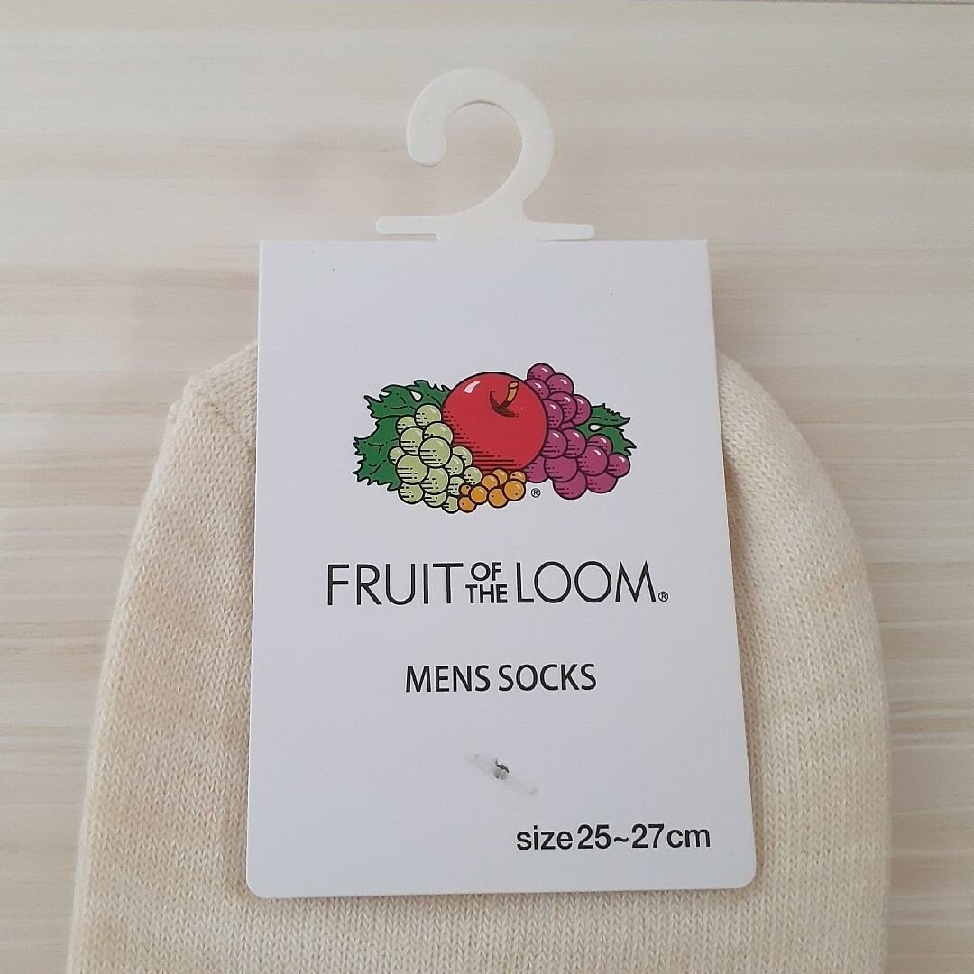 FRUIT OF THE LOOM(フルーツオブザルーム)のFRUIT OF THE LOOM フルーツオブザルーム 靴下 4足組 メンズのレッグウェア(ソックス)の商品写真