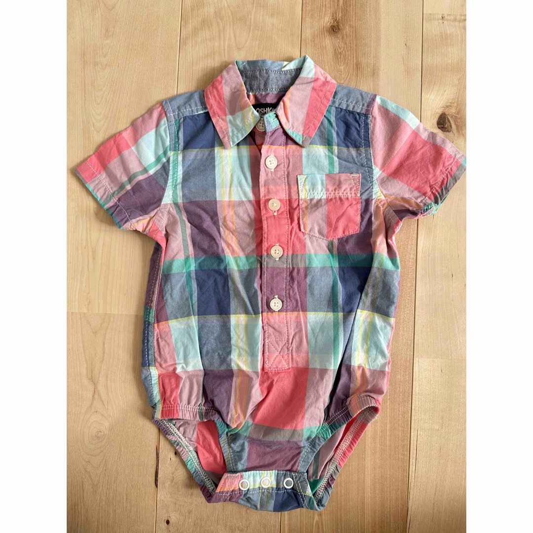 OshKosh(オシュコシュ)のOSHKOSH babyB'gosh ロンパース キッズ/ベビー/マタニティのベビー服(~85cm)(ロンパース)の商品写真