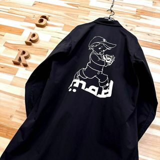 希少美品✨WTAPS ダブルタップス　ロングコーチジャケット　総柄　ストリート