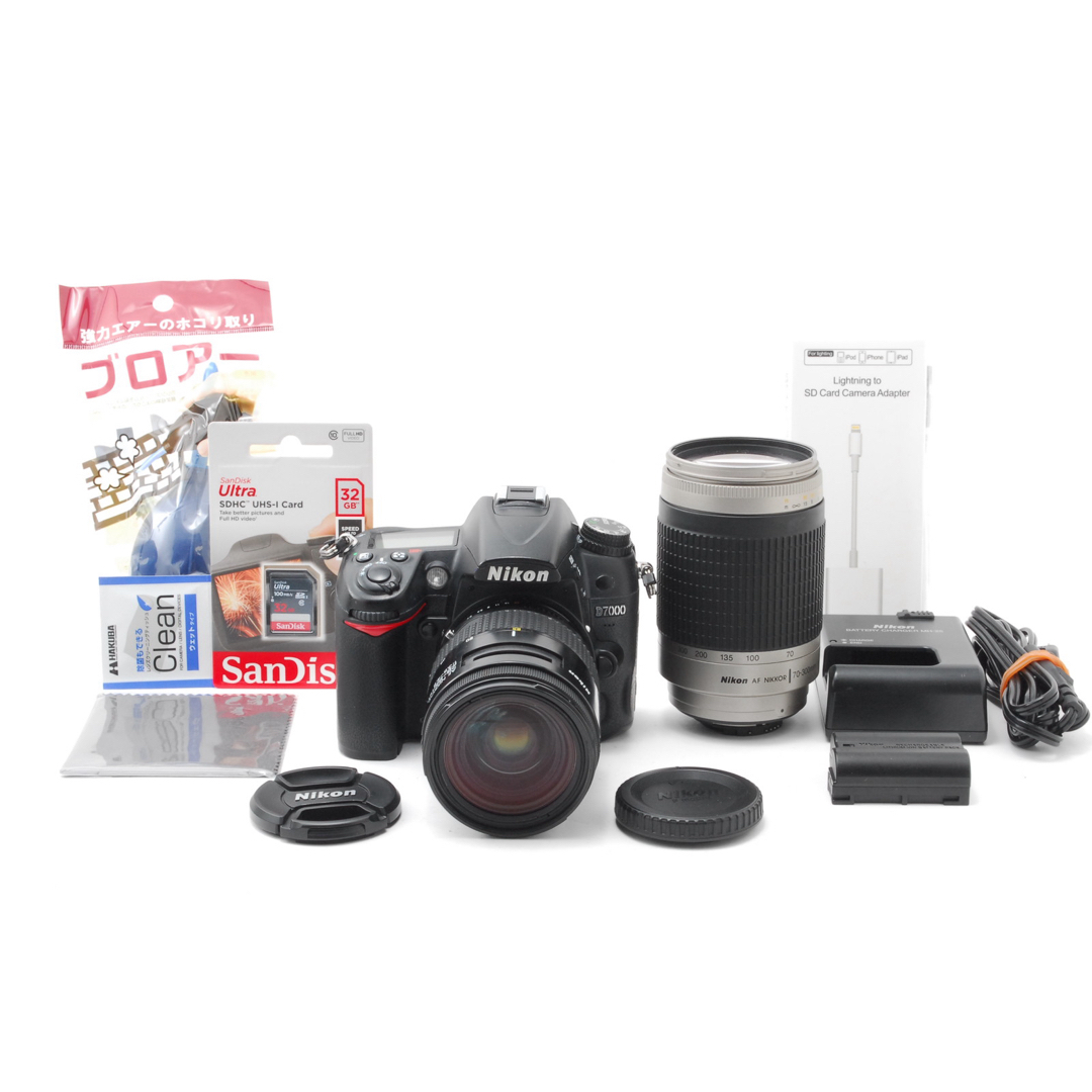 ダブルレンズ、高機能、使い勝手抜群の大満足セット❤️Nikon D5500