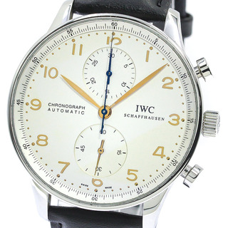 インターナショナルウォッチカンパニー(IWC)のIWC IWC SCHAFFHAUSEN IW371445 ポルトギーゼ クロノグラフ 自動巻き メンズ _778156(腕時計(アナログ))