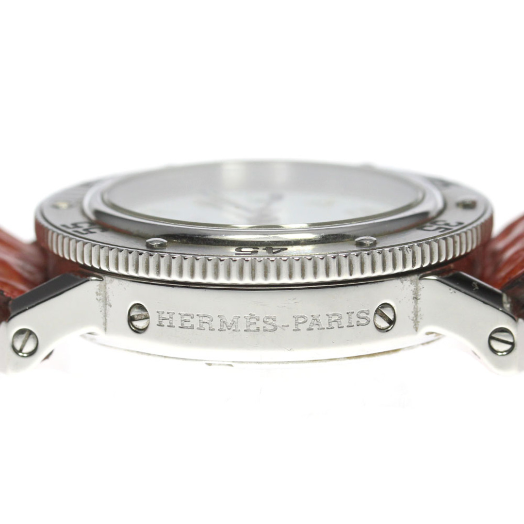 Hermes(エルメス)のエルメス HERMES CL5.210 クリッパー ダイバー デイト クォーツ レディース _777142 レディースのファッション小物(腕時計)の商品写真