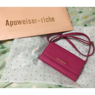 アプワイザーリッシェ(Apuweiser-riche)のアプワイザーリッシェ♡ウォレットショルダー(ショルダーバッグ)