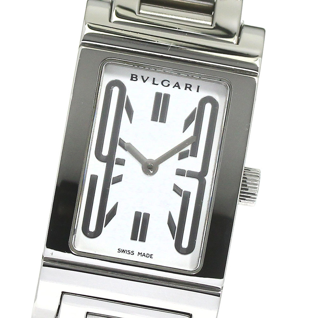 ブルガリ BVLGARI RT39S レッタンゴロ クォーツ レディース 良品 _769559