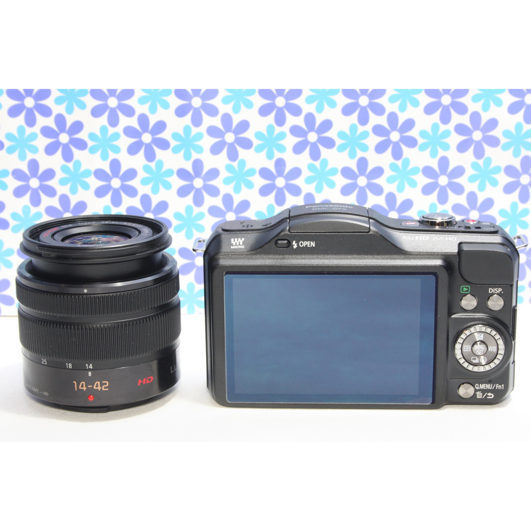 Panasonic - 極美品☆LUMIX DC-GF5 レンズキット☆高画質☆フルHD動画