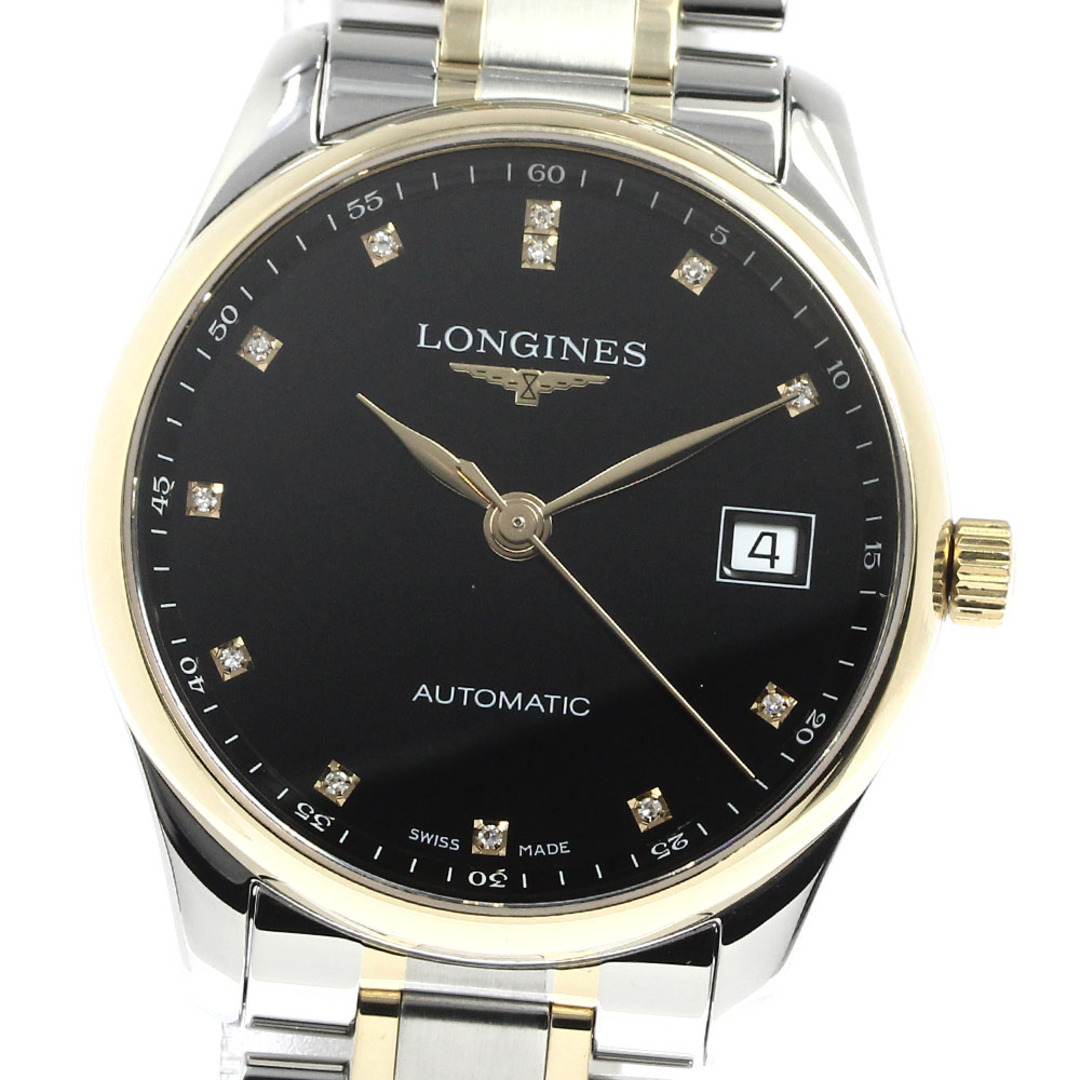 LONGINES(ロンジン)のロンジン LONGINES L2.518.5 マスターコレクション デイト 12Pダイヤ 自動巻き メンズ 良品 _778634【ev10】 メンズの時計(腕時計(アナログ))の商品写真