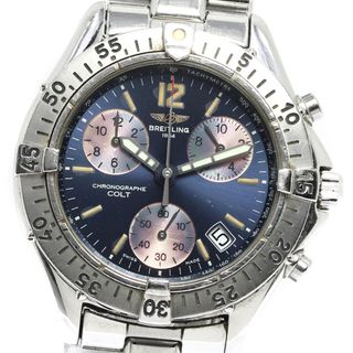 ブライトリング(BREITLING)の訳あり ブライトリング BREITLING A53035 コルト クロノグラフ デイト クォーツ メンズ 箱・保証書付き_777893【ev10】(腕時計(アナログ))